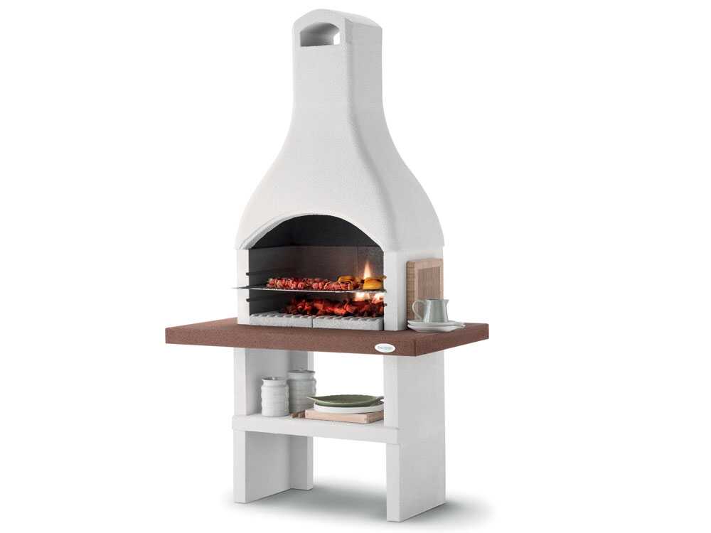 Palazzetti Oslo 2 - Grillkamin aus Beton - Grillrost 68x40 cm – Bild 2