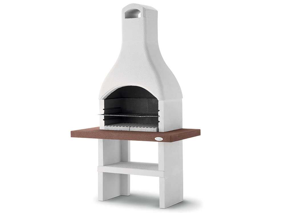 Palazzetti Oslo 2 - Grillkamin aus Beton - Grillrost 68x40 cm – Bild 3
