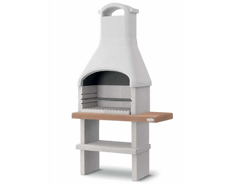 Palazzetti Rimini - Grillkamin aus Beton - Grillfläche 68x40 cm – Bild 3