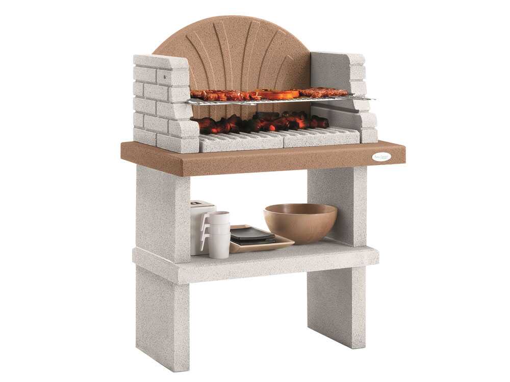 Palazzetti Siviglia - Grillkamin aus Beton - für Holz und Holzkohle – Bild 3