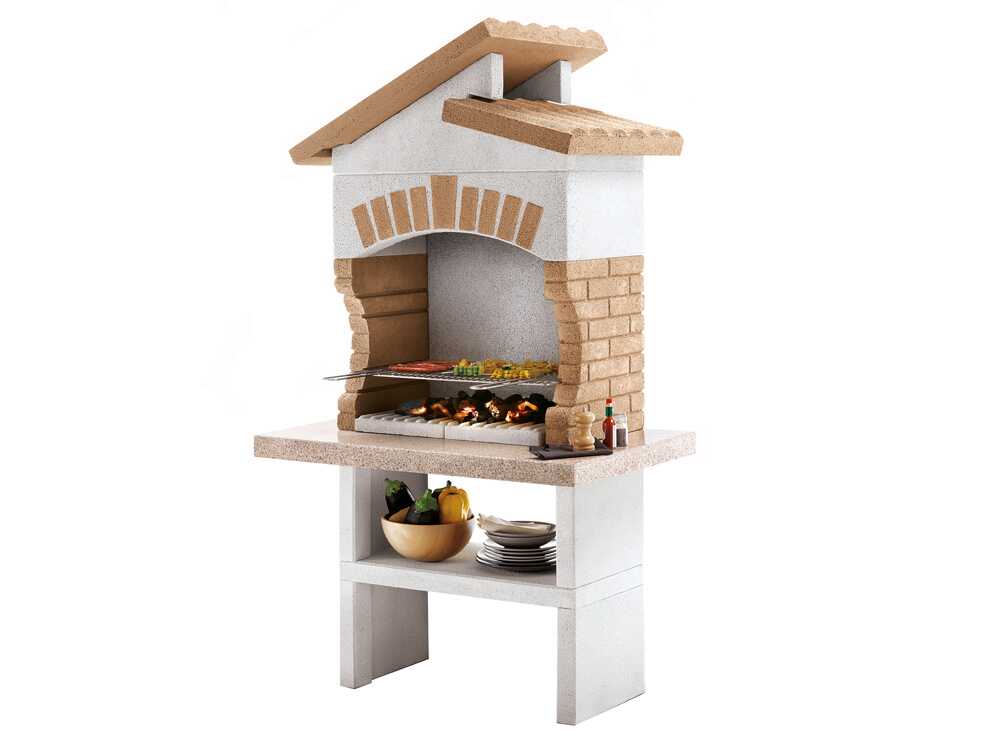 Palazzetti Tupai 2 - Mauerwerk-Holzkohlegrill – Bild 2