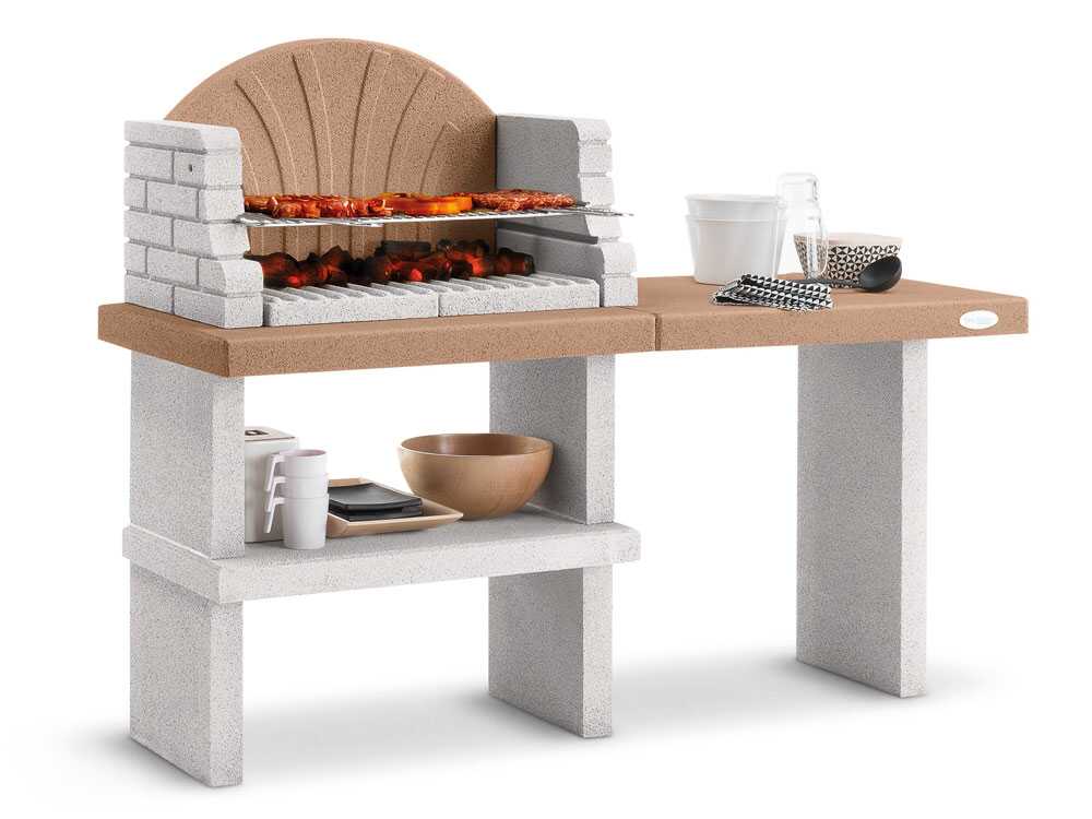 Palazzetti Vasto - Grillkamin - für Holz und Holzkohle – Bild 4