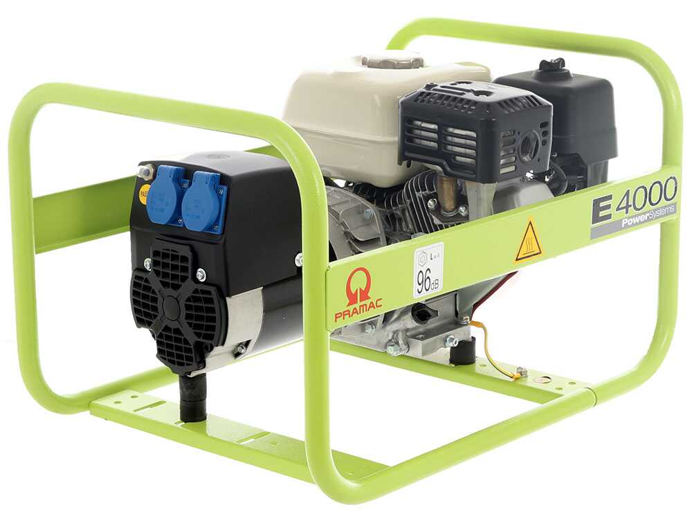 Pramac E 4000 - Benzin Stromerzeuger 3 kW - Dauerleistung 2.6 kW - 230V – Bild 2