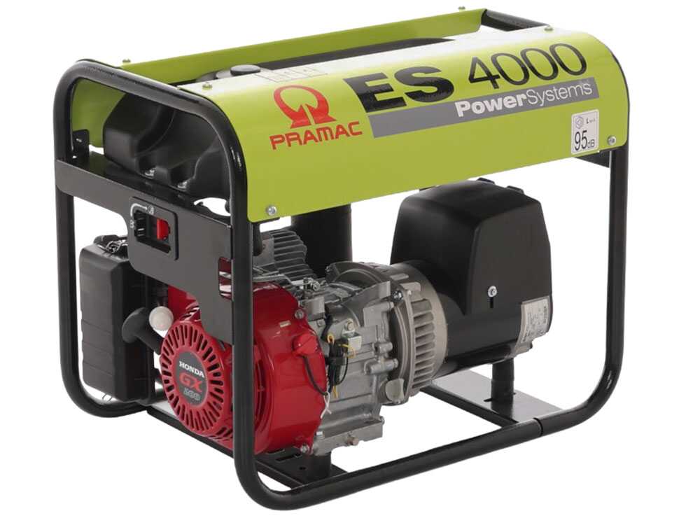 Pramac ES4000 – Stromgenerator 3,1 kW – Dauerleistung 2,6 kW Einphasig – Bild 2
