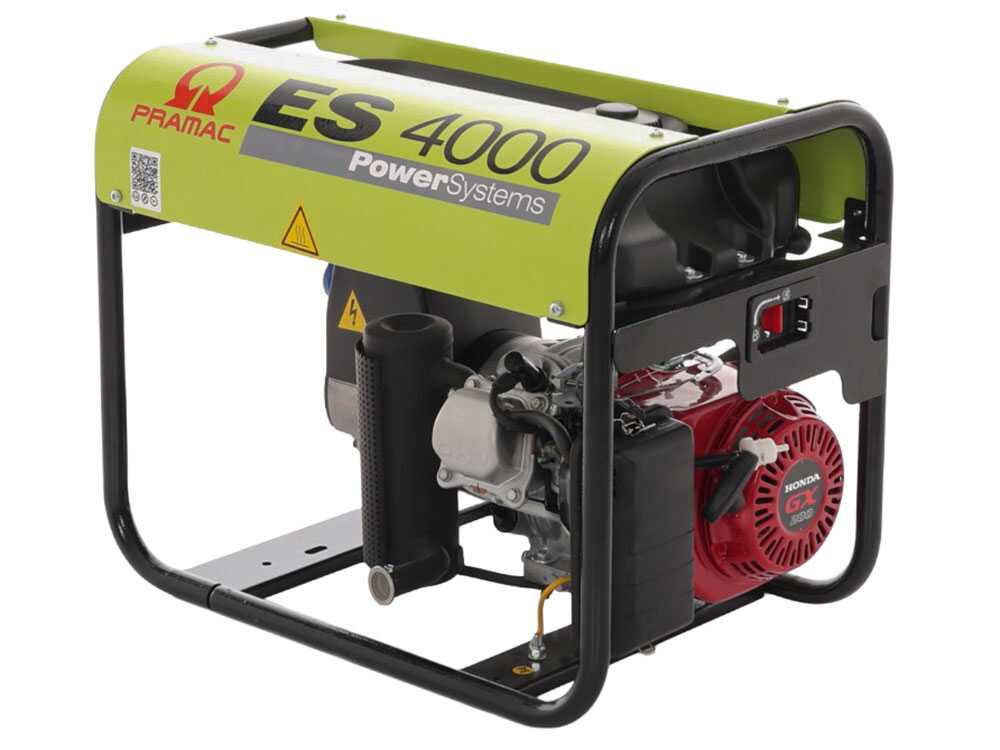 Pramac ES4000 – Stromgenerator 3,1 kW – Dauerleistung 2,6 kW Einphasig – Bild 4