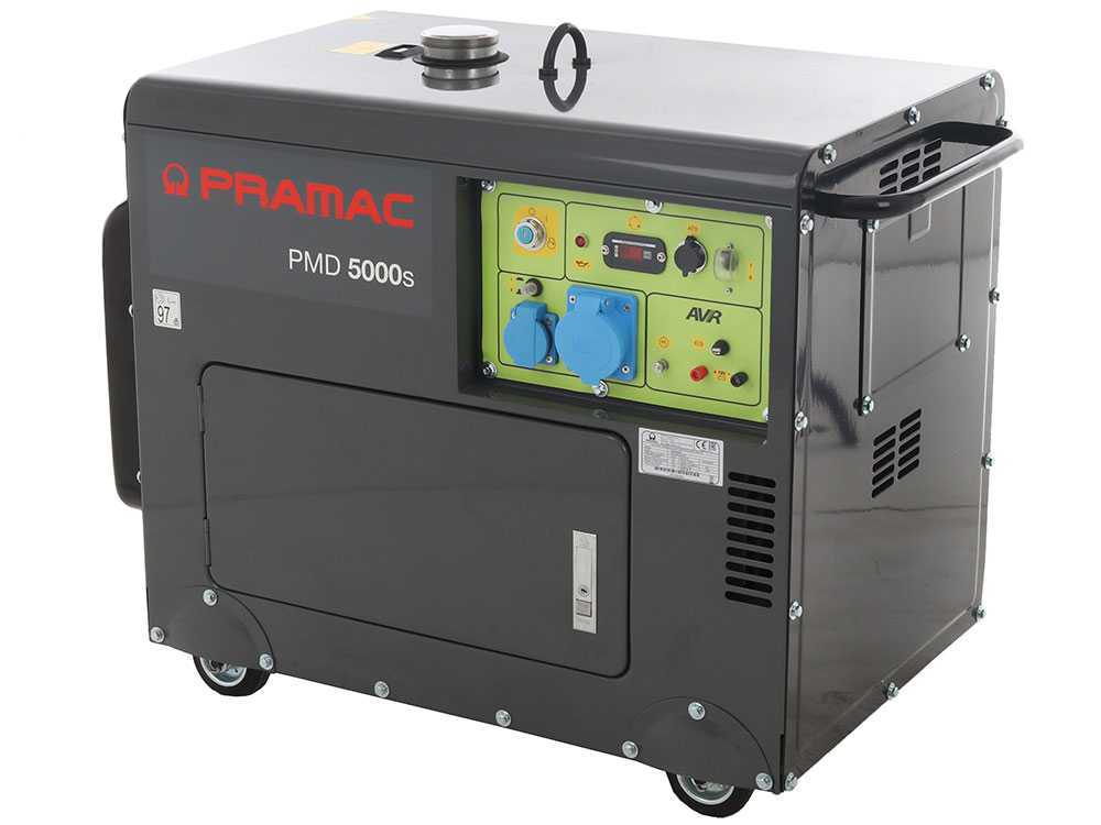 Pramac PMD5000s - Diesel Notstromaggregat 230V - 5 kW - leise - inkl. ATS Notstromautomatik – Bild 3