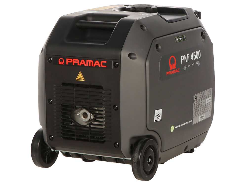 Pramac PMi 4500 - Inverter-Stromerzeuger Trolley-Version 4,2 kW - Dauerleistung 3,8 kW Einphasig – Bild 4