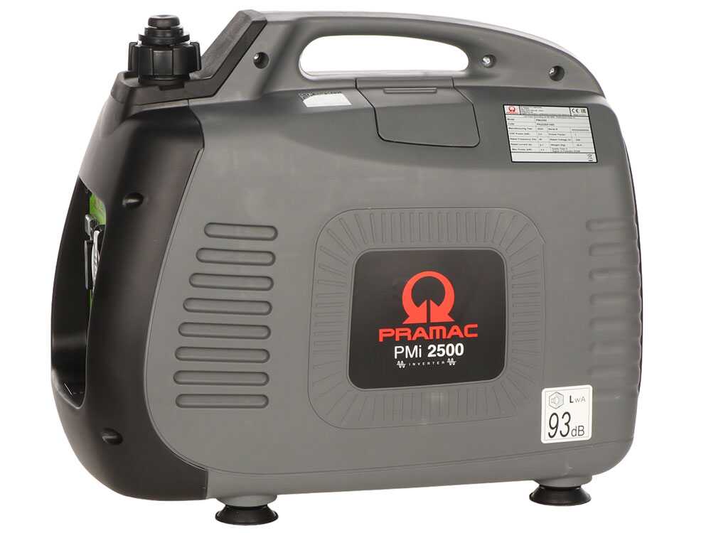 Pramac PMi2500 - Tragbarer leiser Inverter-Stromgenerator 2,3 kW - Dauerleistung 2 kW Einphasig – Bild 3