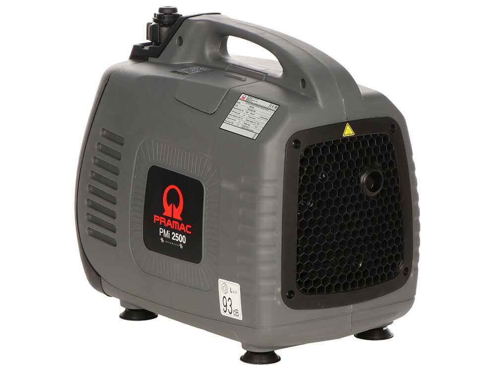 Pramac PMi2500 - Tragbarer leiser Inverter-Stromgenerator 2,3 kW - Dauerleistung 2 kW Einphasig – Bild 4