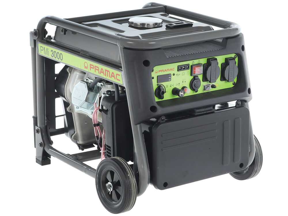 Pramac PMI3000 - Inverter-Stromerzeuger mit Rädern 3 kW - Dauerleistung 2.8 kW - 230V – Bild 3