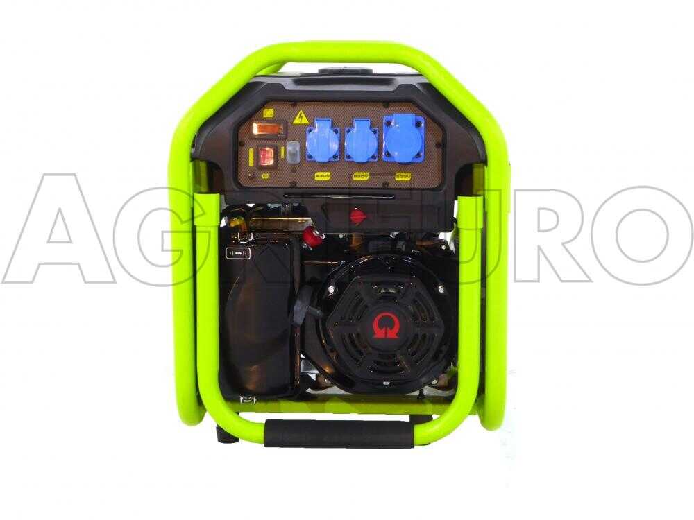 Pramac PX 5000 - Benzin-Stromerzeuger mit Rädern und AVR-Regelung und Elektrostarter - Dauerleistung 3.8 kW - 230V