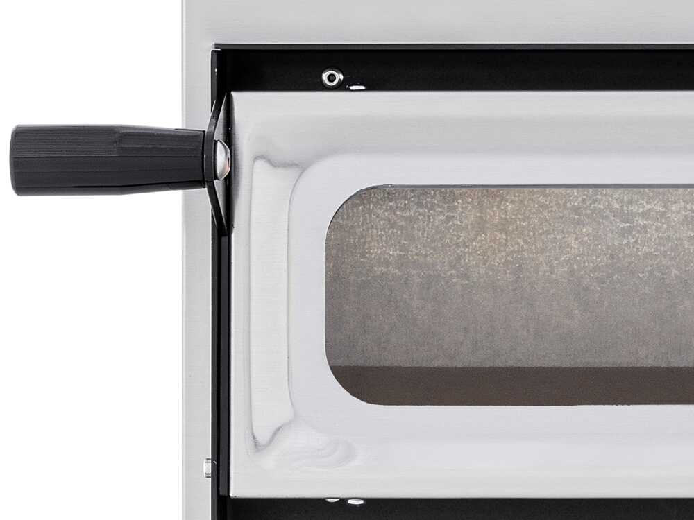 Prismafood SMALL BASIC 2/40 VETRO 4T - Pizzaofen- 4 Thermostate – Bild 2
