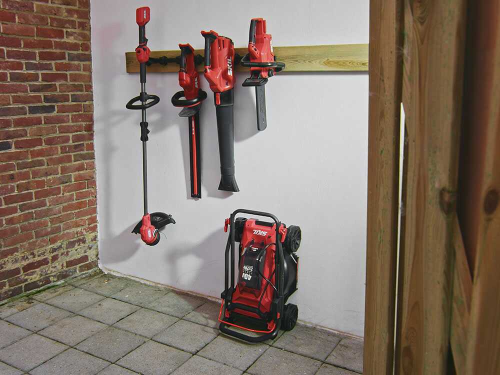 PROMO - SKIL 0130 BA - Akku-Rasenmäher - 2x20V/2ah - 34 cm Schnittbreite – Bild 3