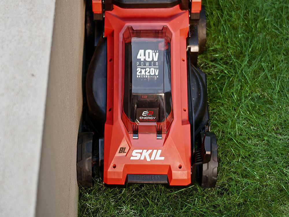 PROMO - SKIL 0130 BA - Akku-Rasenmäher - 2x20V/2ah - 34 cm Schnittbreite – Bild 4