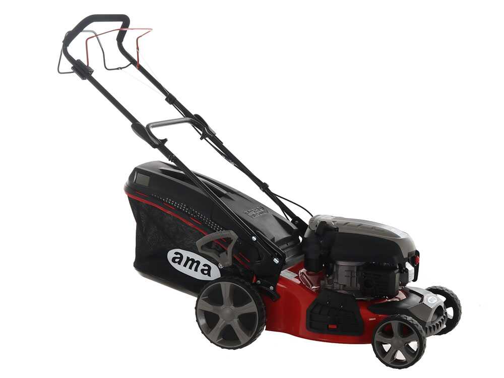 Rasenmäher Ama TRX 461 mit Radantrieb - 4in1: Auffangen, Mulchen, Seiten- und Heckauswurf – Bild 2