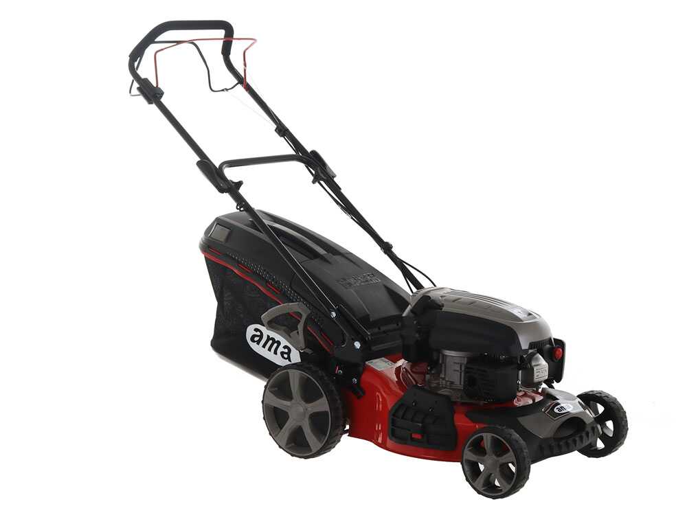 Rasenmäher Ama TRX 461 mit Radantrieb - 4in1: Auffangen, Mulchen, Seiten- und Heckauswurf – Bild 3