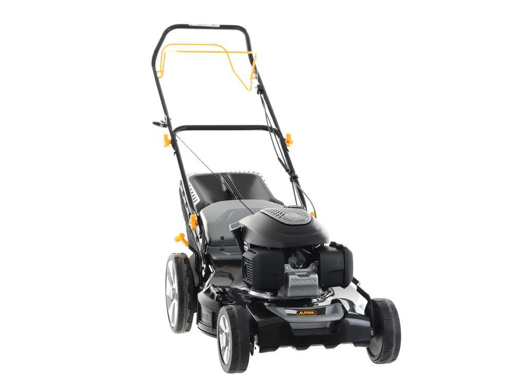Rasenmäher mit Radantrieb Alpina A5 51 SHQ - 51cm Benzinmotor Honda GCVx170 – Bild 4