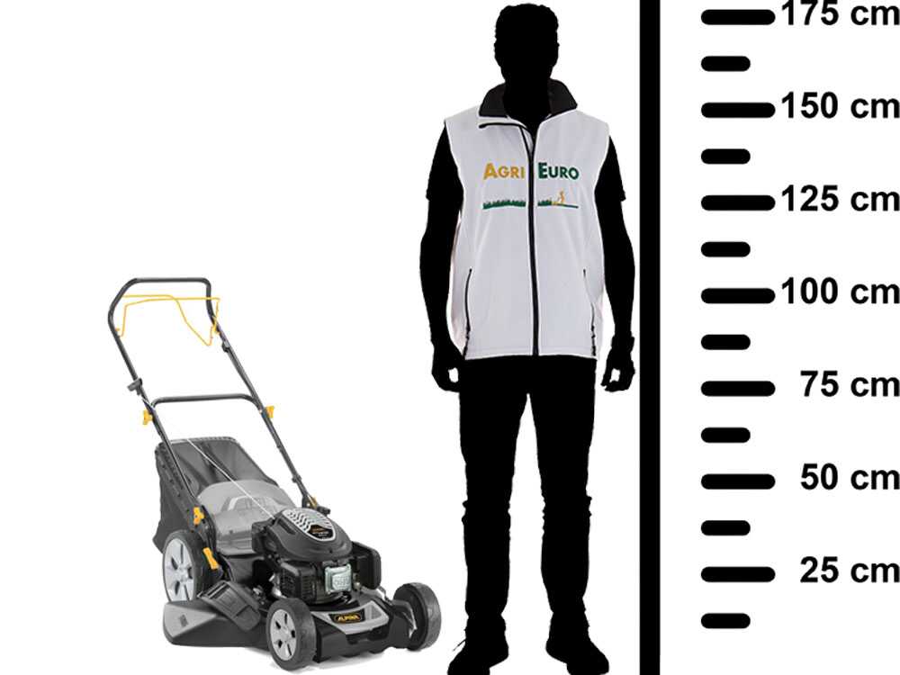 Rasenmäher mit Radantrieb Alpina AL5 51 SAQ - Verbrennungsmotor ST 170 - Schnittbreite 51cm – Bild 2