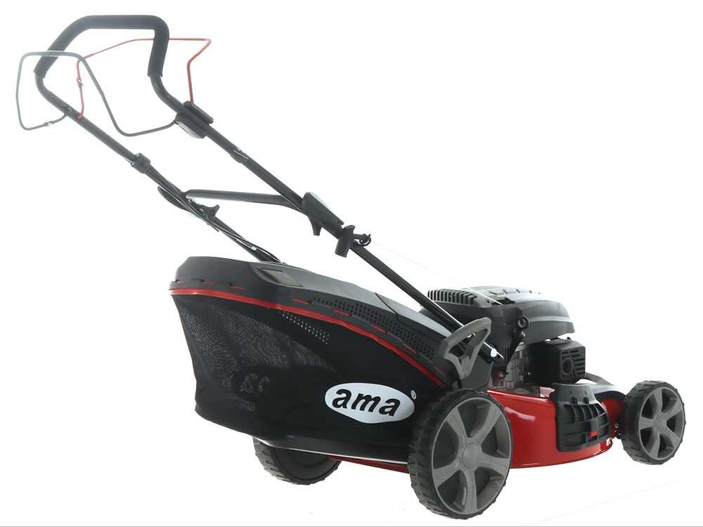 Rasenmäher mit Radantrieb Ama TRX 511 - 4in1: Auffangen in Fangkorb, Mulching, Seiten- und Heckauswurf – Bild 4