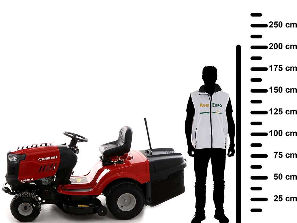 Rasentraktor Troy Bilt Bronco 92T-R - Hydrostatgetriebe - Fangkorb – Bild 2