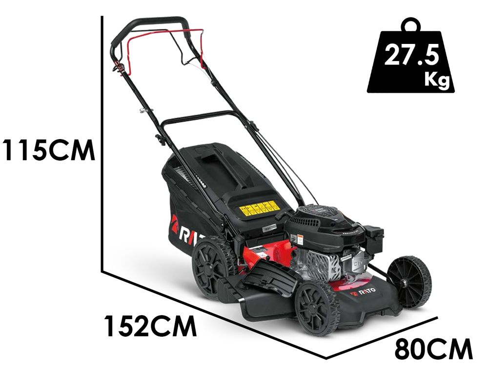 Rato Multipower RMS51Q-V170 - Rasenmäher mit Radantrieb - Benzinmotor Rato 170 cm³