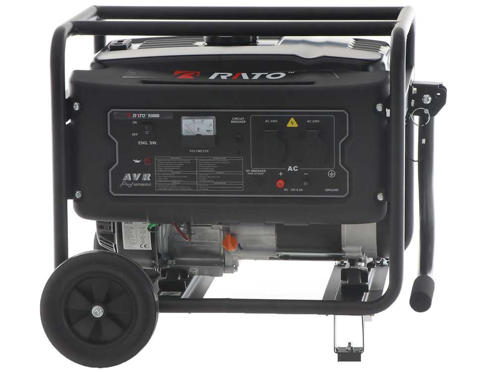 Rato R3000 - Benzin-Stromerzeuger 3 kW - PRP 2.8 kW - 230V – Bild 3