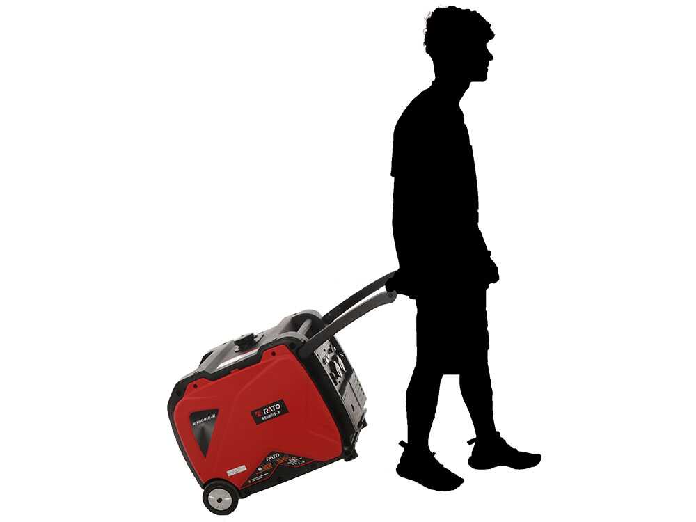 Rato R3000iE-R - Inverter-Stromerzeuger mit Trolley 3.5 kW - Dauerleistung 3.2 kW - 230V – Bild 2