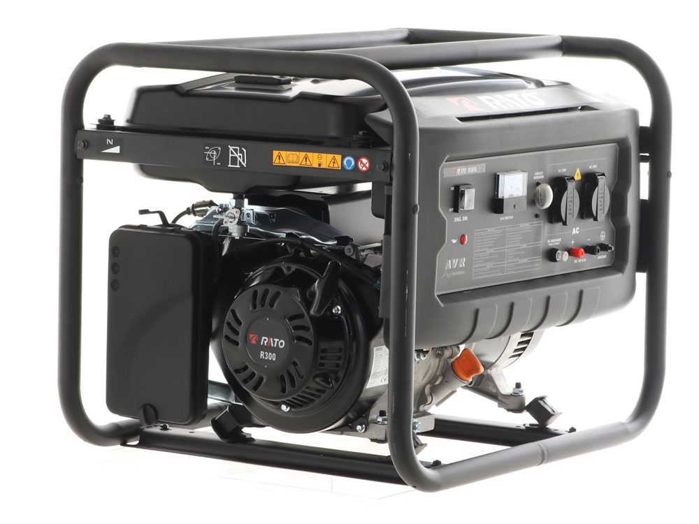 Rato R3800 AVR - Benzin Stromerzeuger mit AVR-Regelung 3.8 kW - Dauerleistung 3.5 kW - 230V – Bild 2