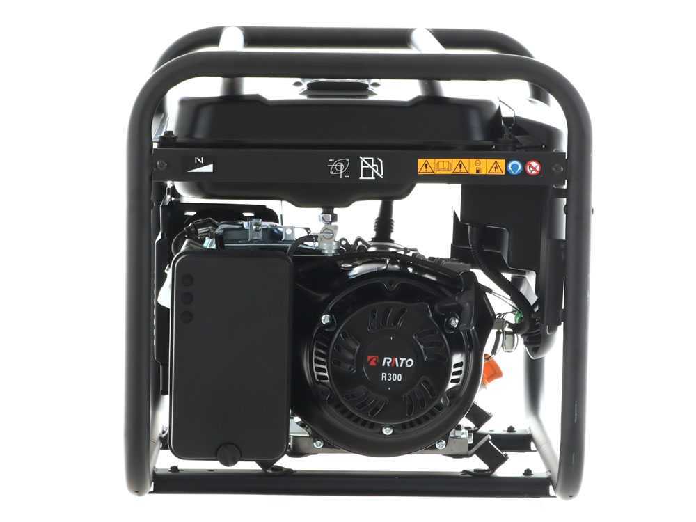 Rato R3800 AVR - Benzin Stromerzeuger mit AVR-Regelung 3.8 kW - Dauerleistung 3.5 kW - 230V – Bild 4
