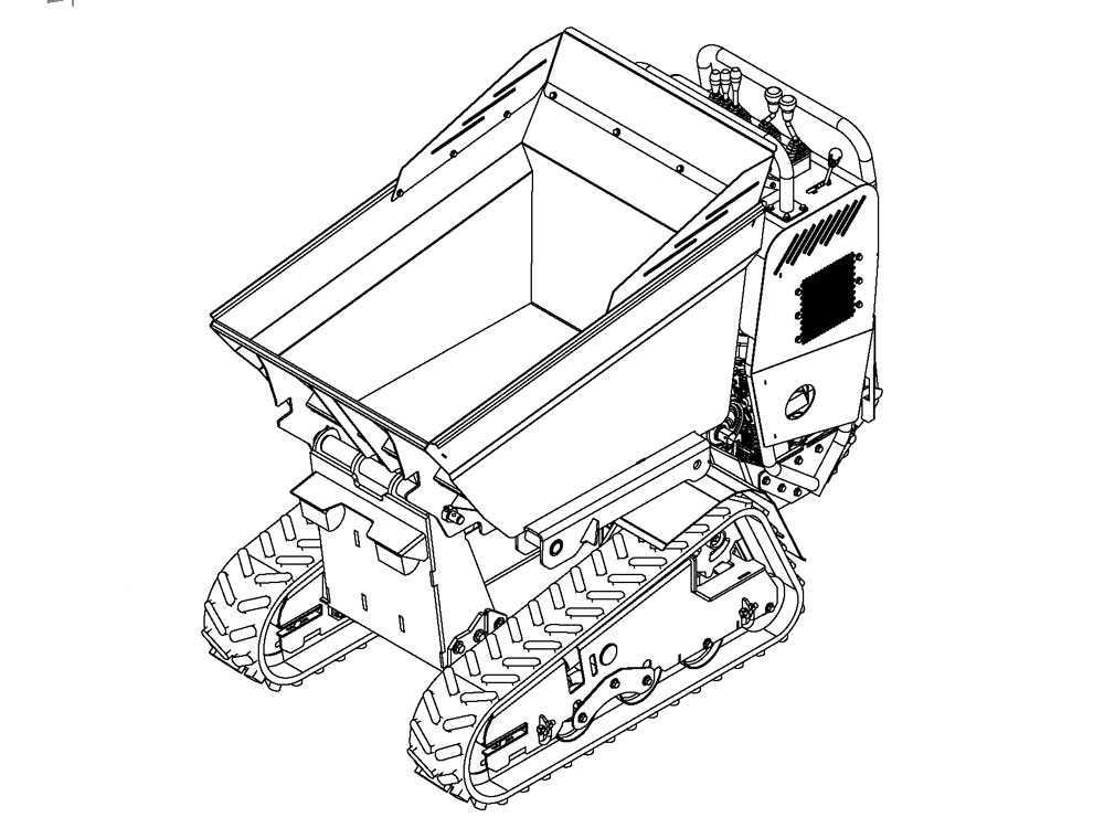 Raupendumper AgriEuro Top-Line CARGO L 10000 HED 4.0 - Honda GXe630 – Bild 3