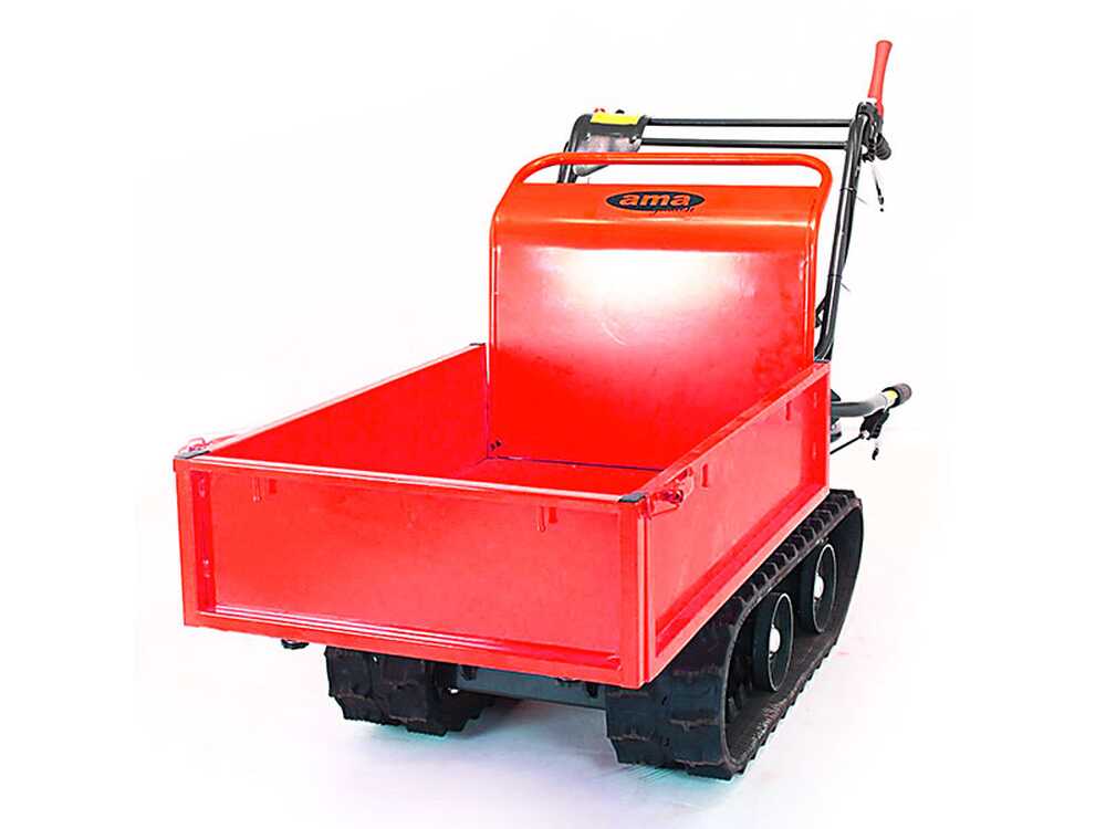 Raupendumper AMA TAG300T mit ausdehnbarer Mulde - Tragfähigkeit 300 Kg – Bild 4