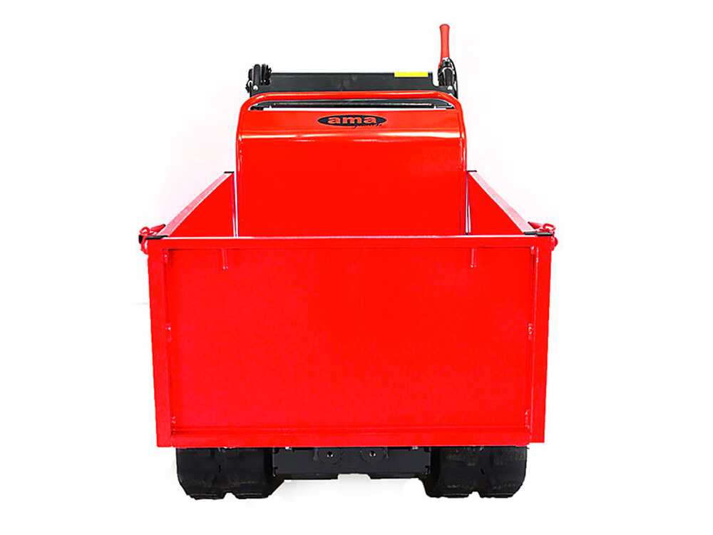 Raupendumper AMA TAG500T mit ausdehnbarer Mulde, Tragfähigkeit 500 Kg – Bild 2