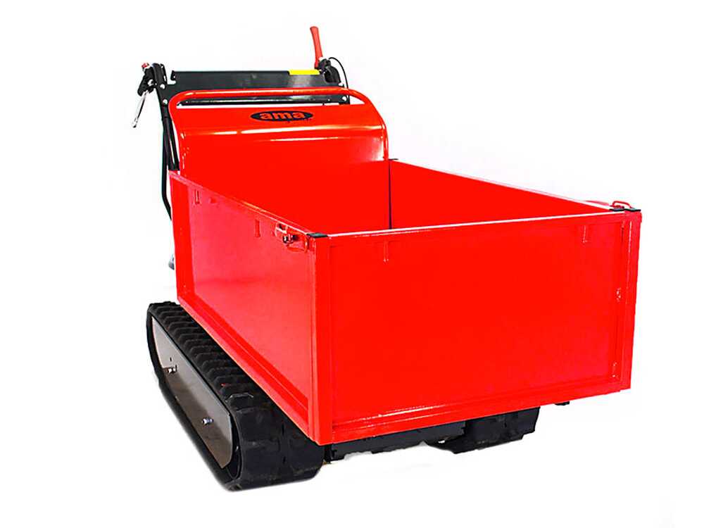 Raupendumper AMA TAG500T mit ausdehnbarer Mulde, Tragfähigkeit 500 Kg – Bild 4