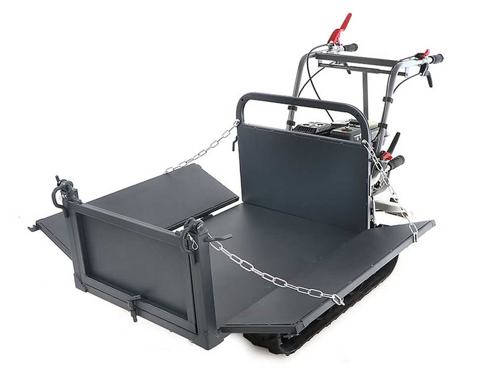 Raupendumper Blackstone TB 3250 F mit kippbarer Bordwand - Tragfähigkeit 320 Kg – Bild 4