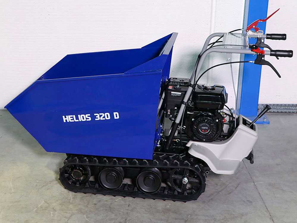 Raupendumper BullMach HELIOS 320 D - Dumper-Mulde, Antrieb manuell, max. Nutzlast 320 Kg – Bild 4