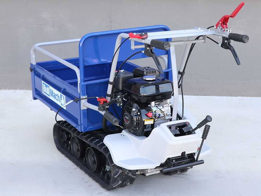 Raupendumper BullMach Helios 320 E - manuell ausziehbare Mulde 320Kg – Bild 4