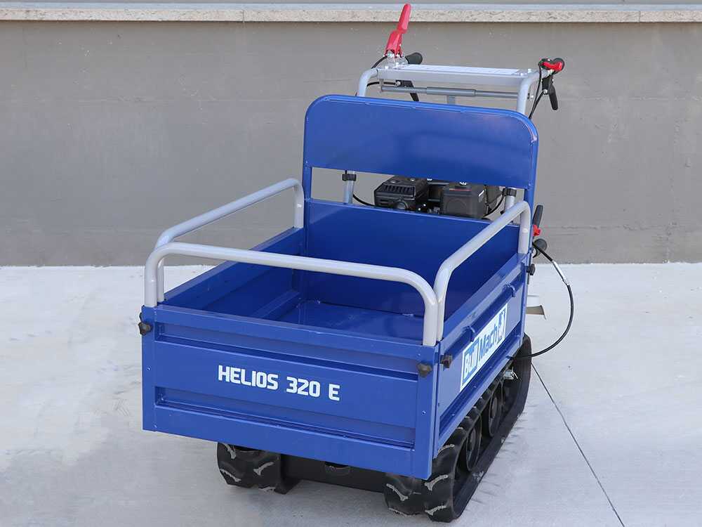 Raupendumper BullMach Helios 320 E - manuell ausziehbare Mulde 320Kg – Bild 2