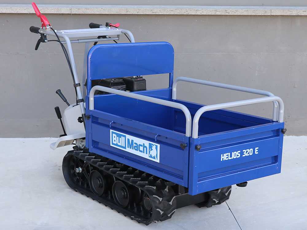 Raupendumper BullMach Helios 320 E - manuell ausziehbare Mulde 320Kg – Bild 3