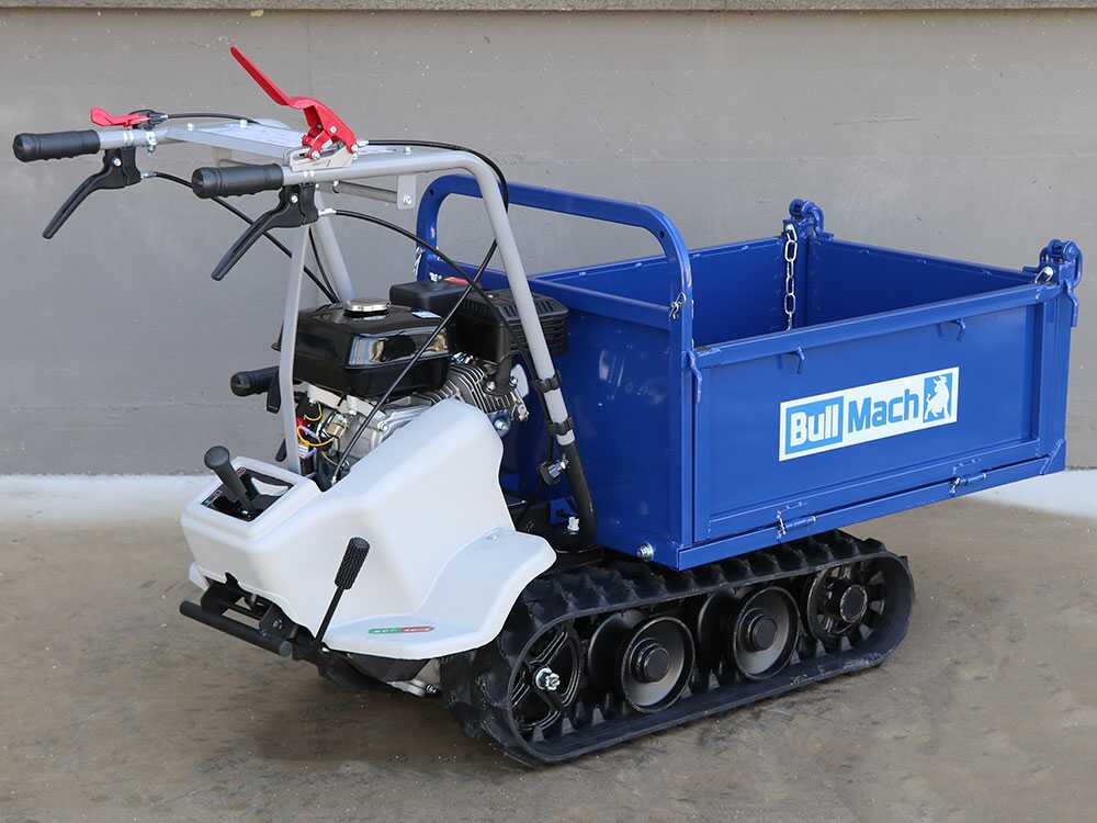 Raupendumper BullMach Helios 320F mit aufklappbaren Seitenwänden - Tragfähigkeit 320 Kg – Bild 3