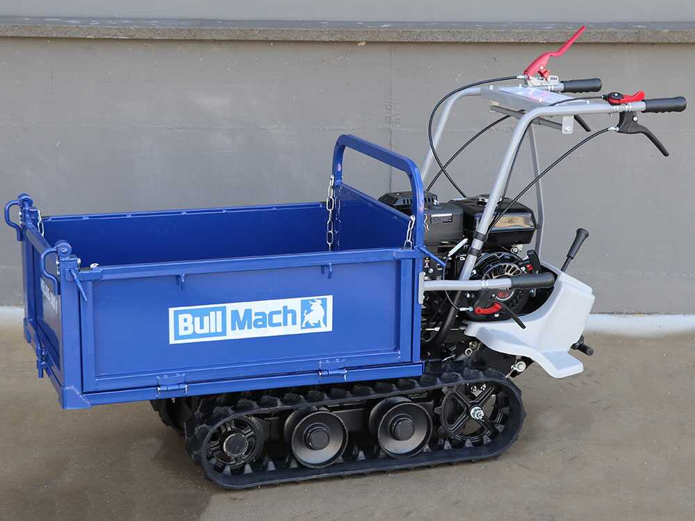 Raupendumper BullMach Helios 320F mit aufklappbaren Seitenwänden - Tragfähigkeit 320 Kg – Bild 4
