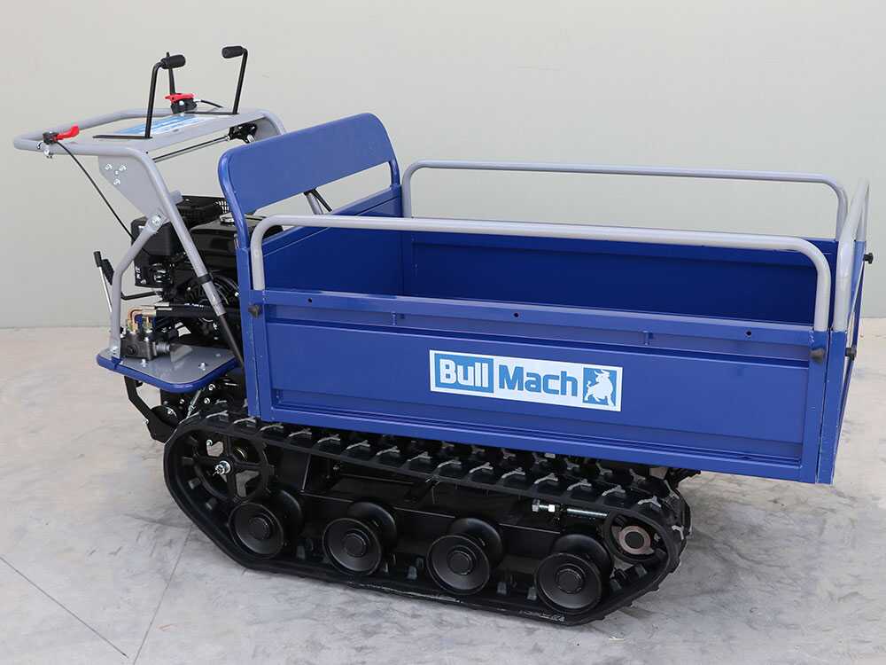 Raupendumper BullMach Helios 500 E - ausziehbare Ladefläche hydraulisch 500Kg – Bild 2