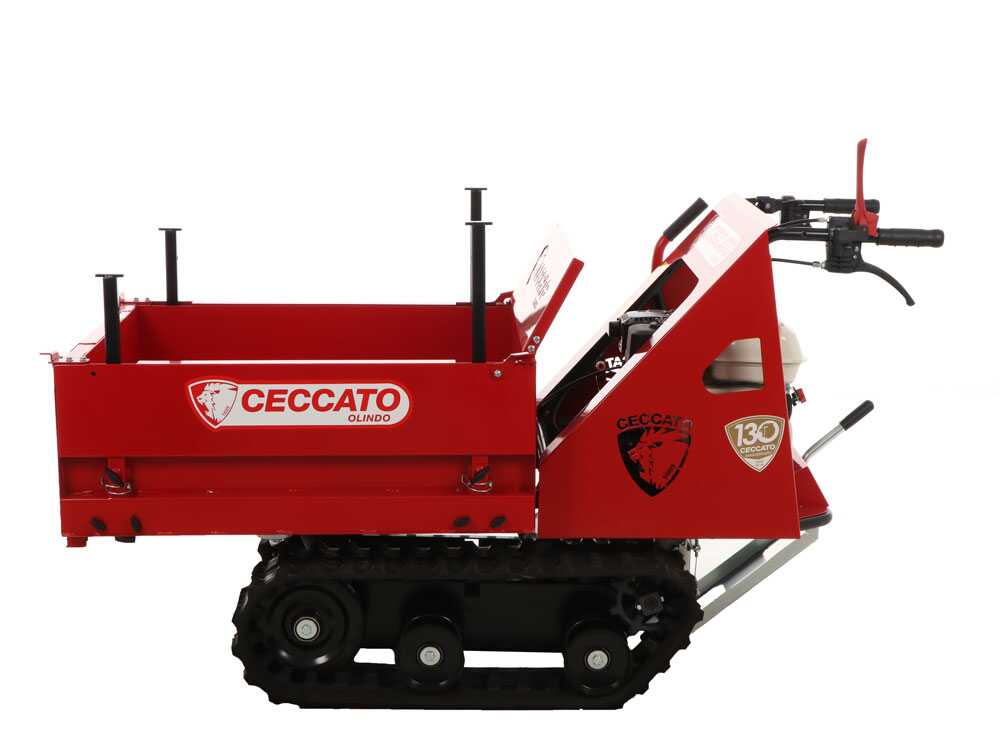 Raupendumper CECCATO CINGOLONE - Auziehbarer Kasten - Tragfähigkeit 350 kg – Bild 3