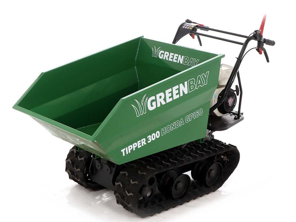 Raupendumper Dumper GreenBay Tipper 300 - Honda GP160 Motor – Bild 2