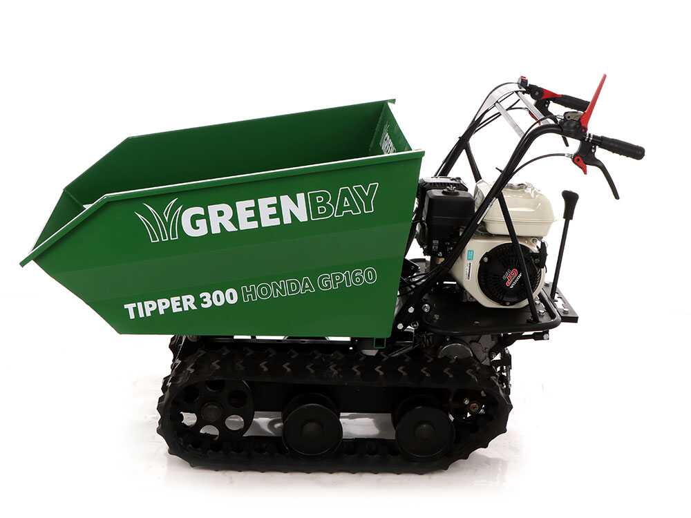 Raupendumper Dumper GreenBay Tipper 300 - Honda GP160 Motor – Bild 4