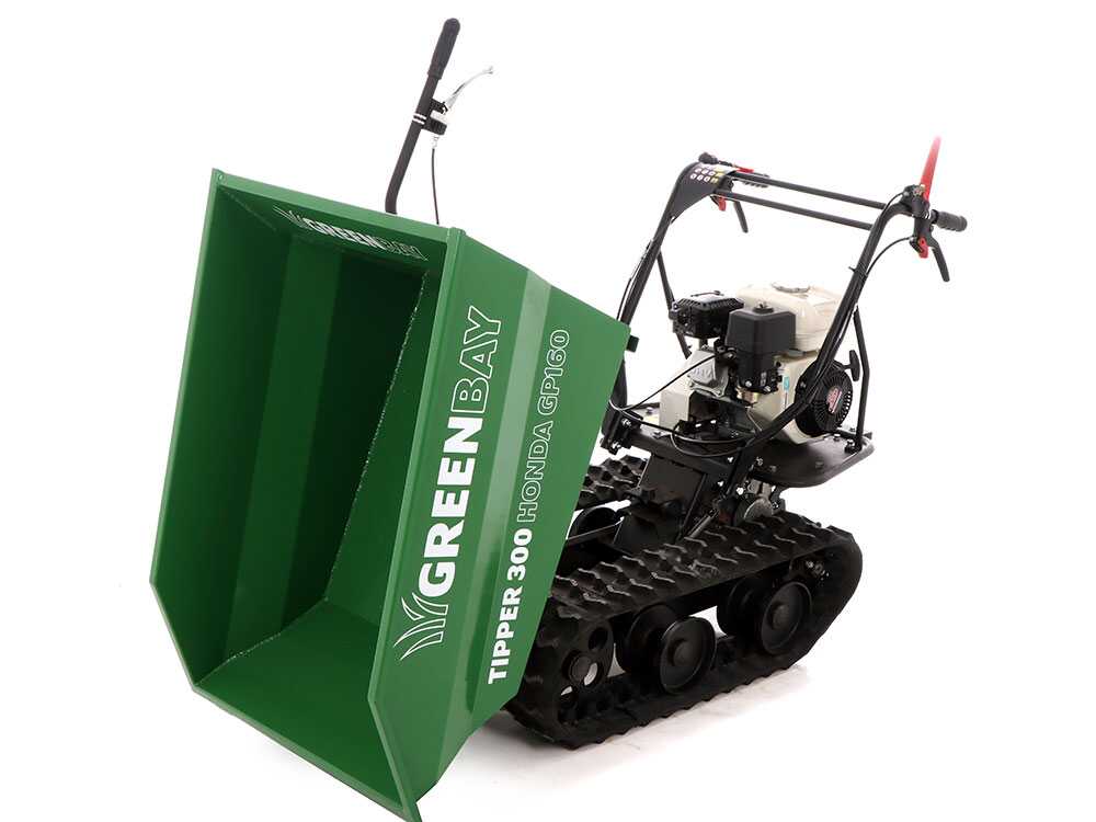Raupendumper Dumper GreenBay Tipper 300 - Honda GP160 Motor – Bild 3