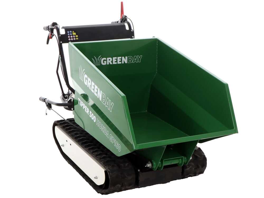 Raupendumper Dumper GreenBay Tipper 500 - Hondamotor GP160 – Bild 2