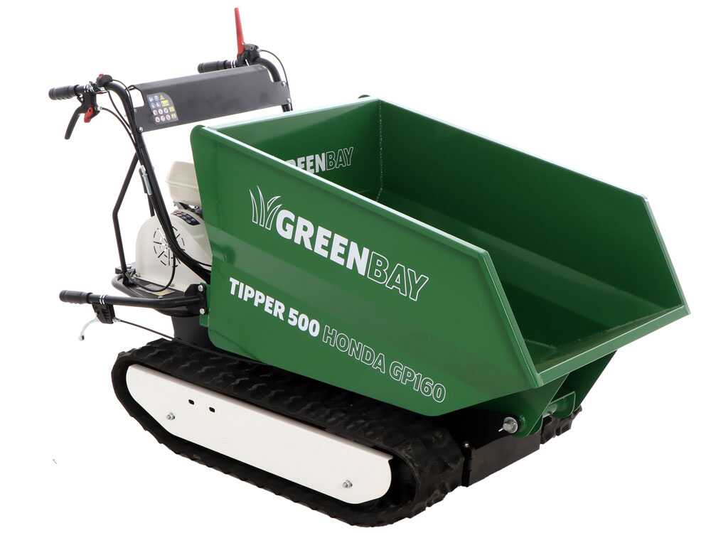 Raupendumper Dumper GreenBay Tipper 500 - Hondamotor GP160 – Bild 3