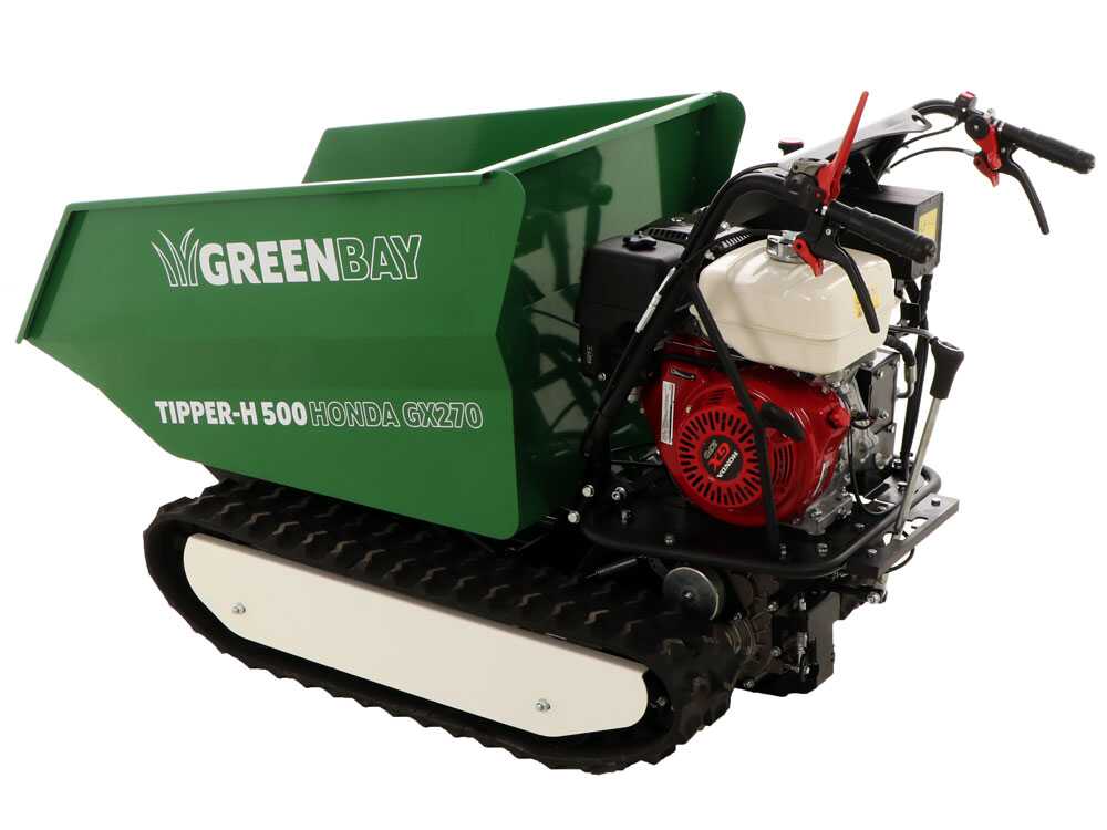 Raupendumper Dumper GreenBay Tipper-H 500 - Honda-Motor GX270 – Bild 2