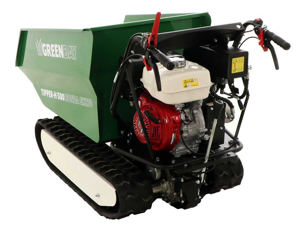 Raupendumper Dumper GreenBay Tipper-H 500 - Honda-Motor GX270 – Bild 3