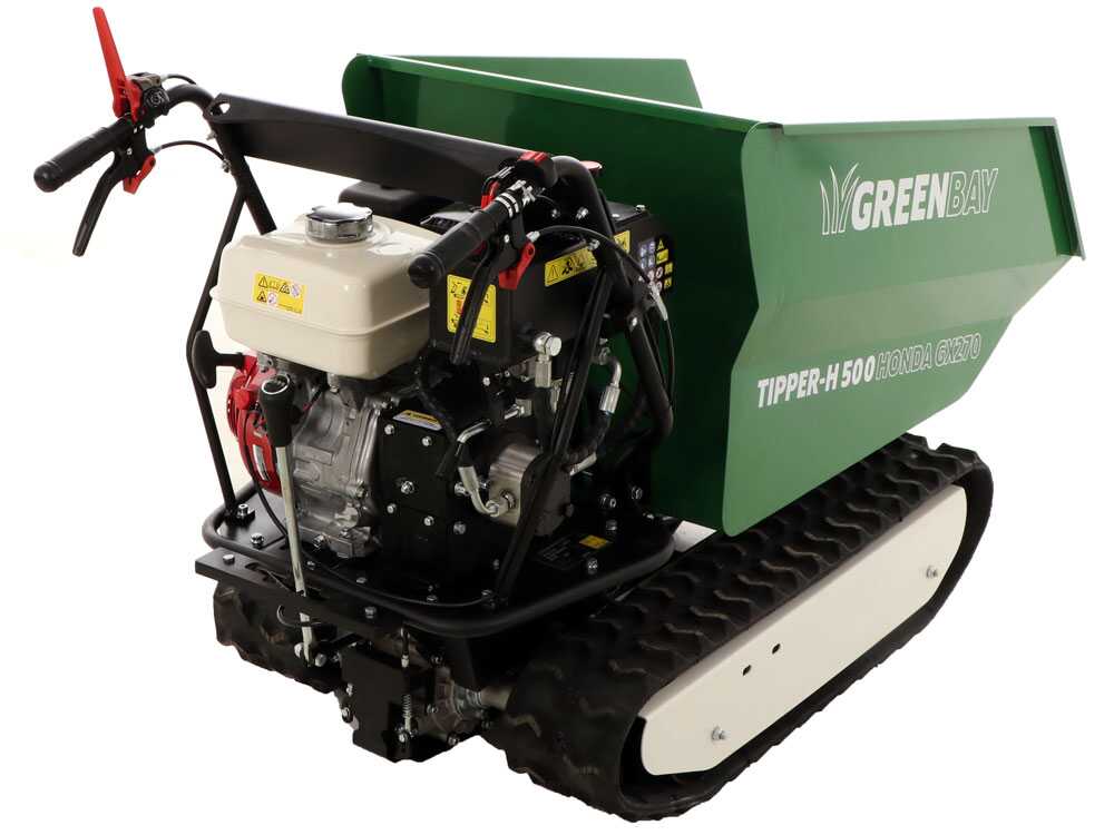 Raupendumper Dumper GreenBay Tipper-H 500 - Honda-Motor GX270 – Bild 4
